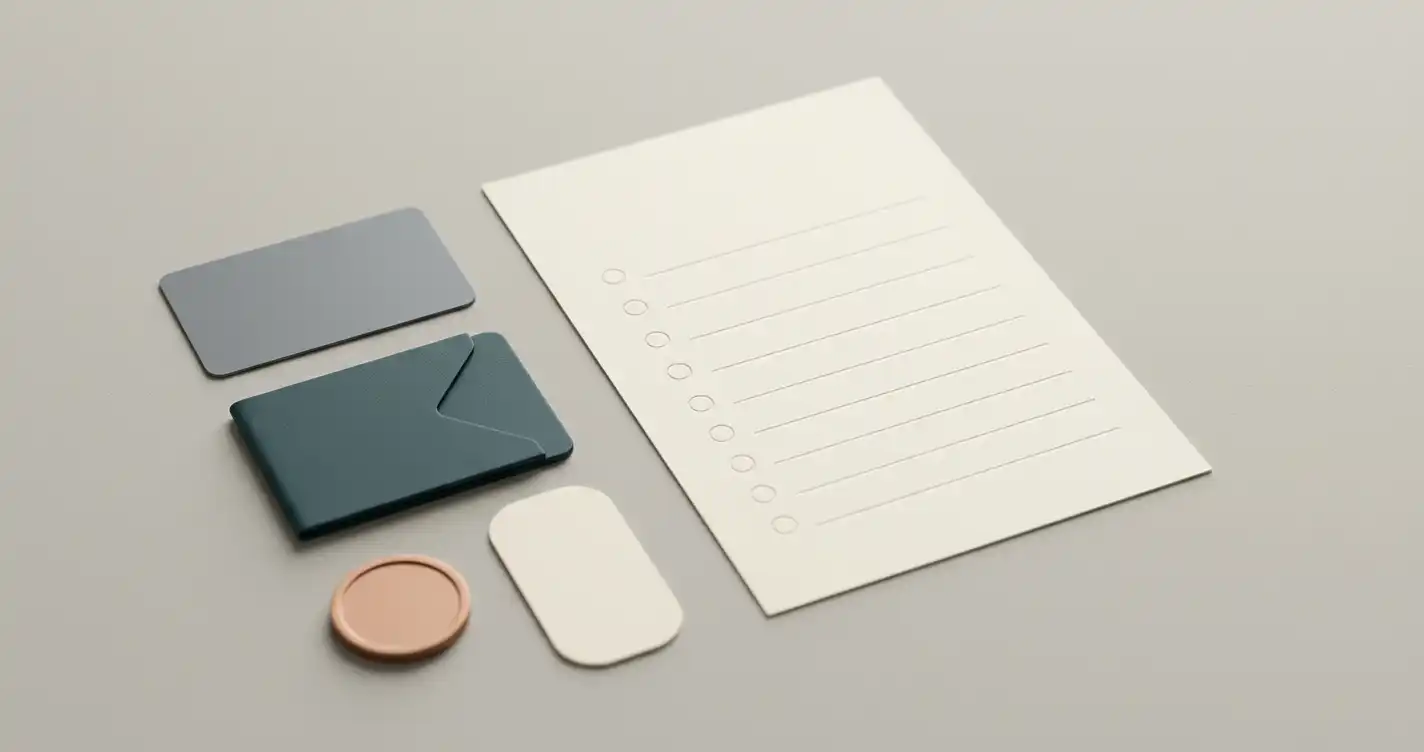Cards, wallets, digital assets and currency symbols shown separately